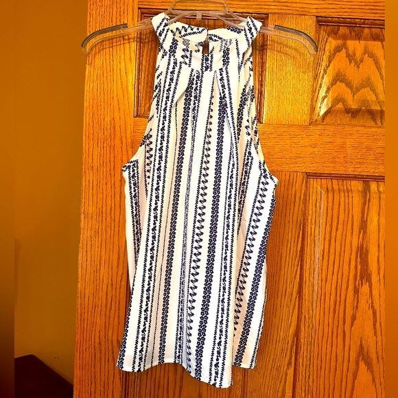 Cupshe navy/white halter - Picture 1 of 8
